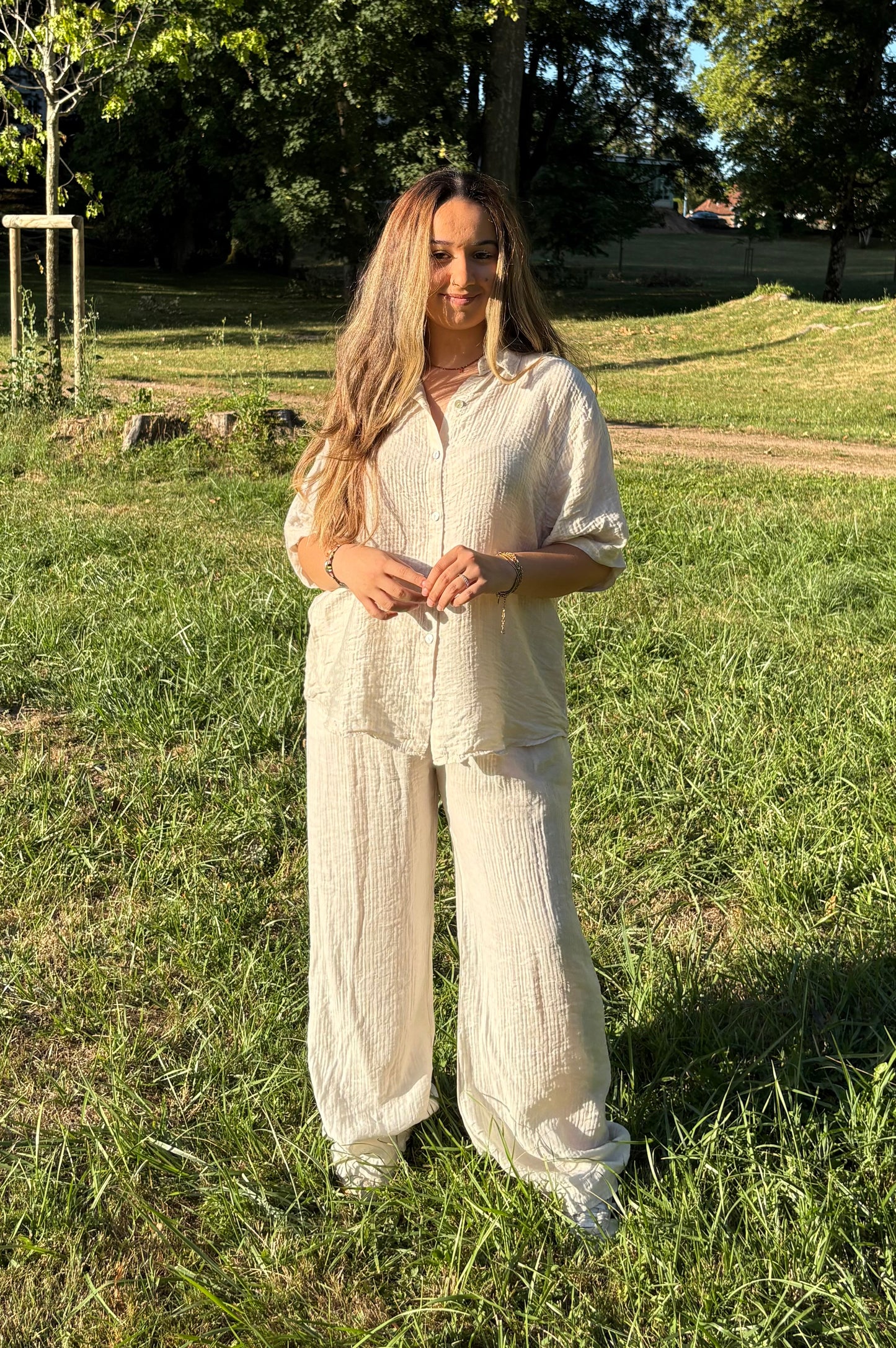 Ensemble chemise plus pantalon