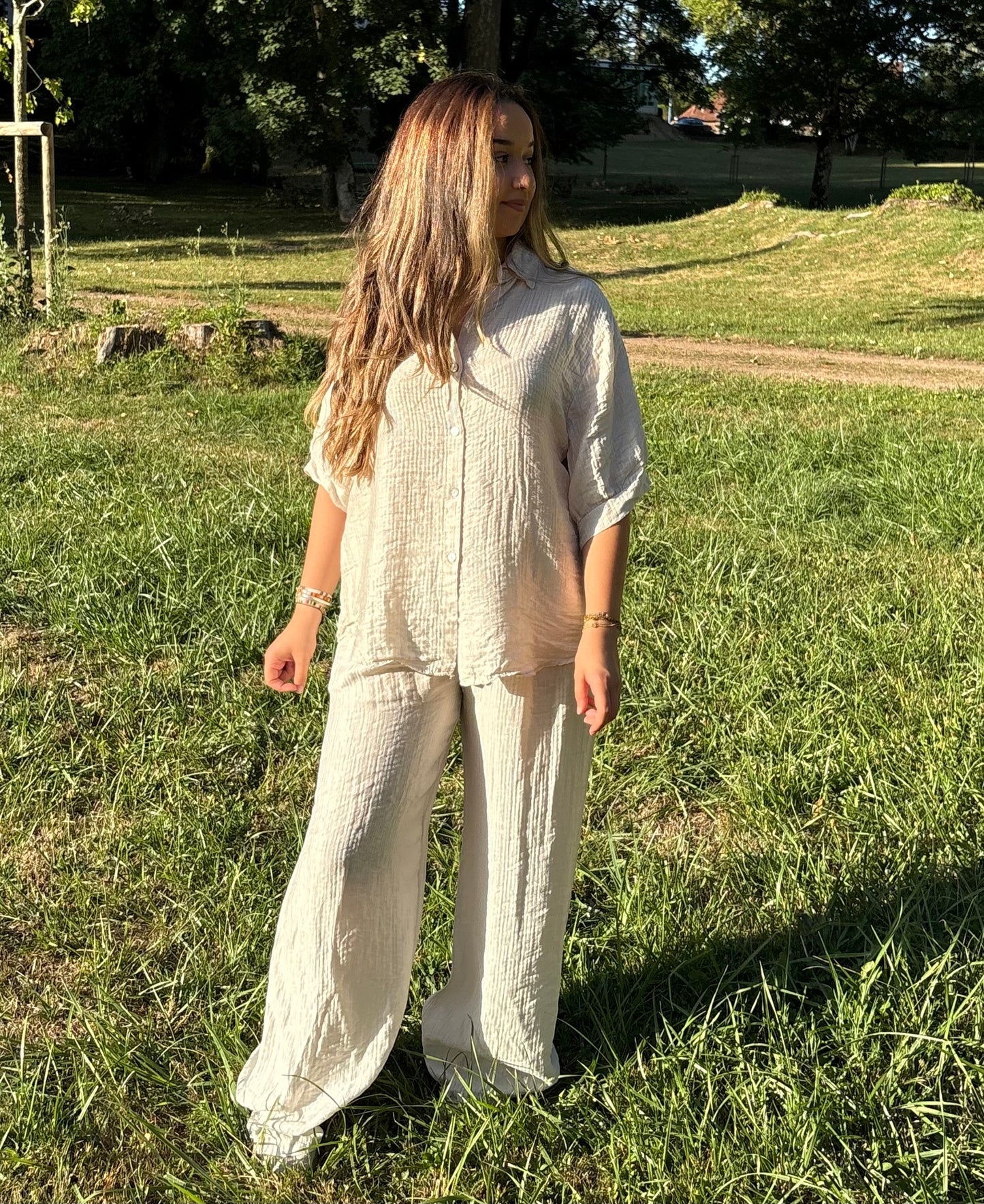 Ensemble chemise plus pantalon